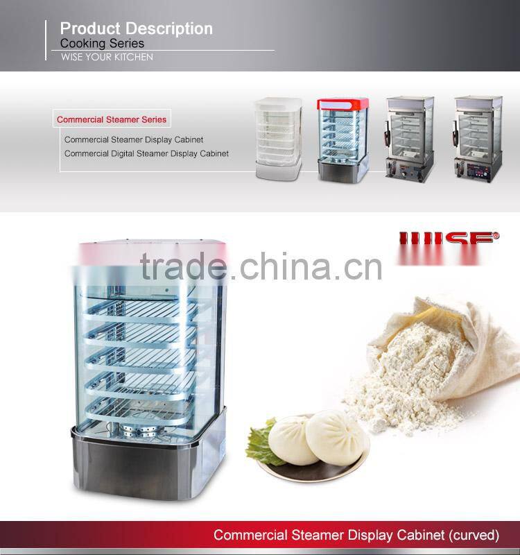 2016 New Product Durable Food Display Steamer Mechanical Type as Professional Kitchen Equipment