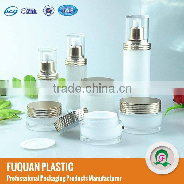 Luxury unique acrylic cosmetic cream bottles
