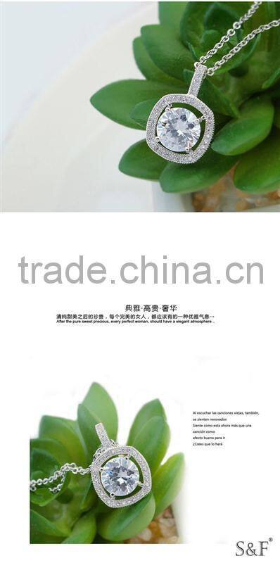 17609 Lead free gold wedding necklace