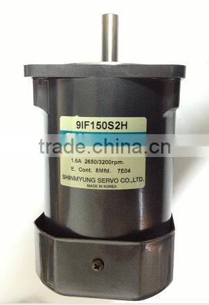 2poles big single phase AC servo motor 9IF150S2H for medical equipment balancing machines
