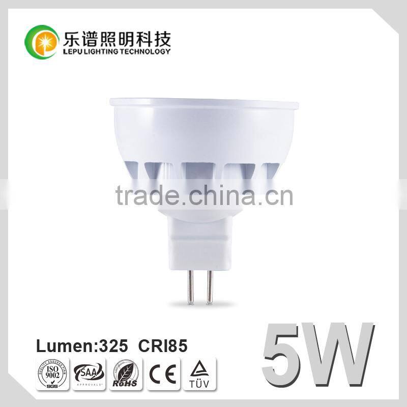 GU10 Dimmable LED Spotlight MR16 COB 5W Design Lamp cob led lamp 12v 5w