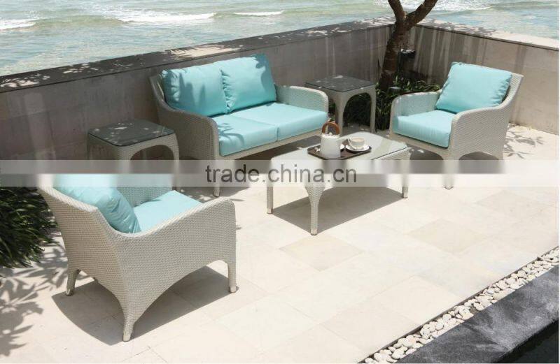 Synthetic Wicker Rattan Outdoor Sofa Garden Furniture