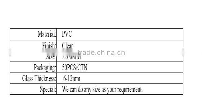 Glass door seal with magnet