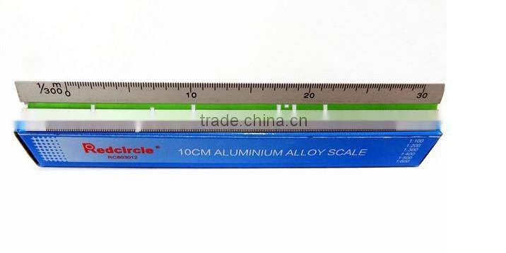 6" Metal Aluminium Triangle Ratio Scale Ruler