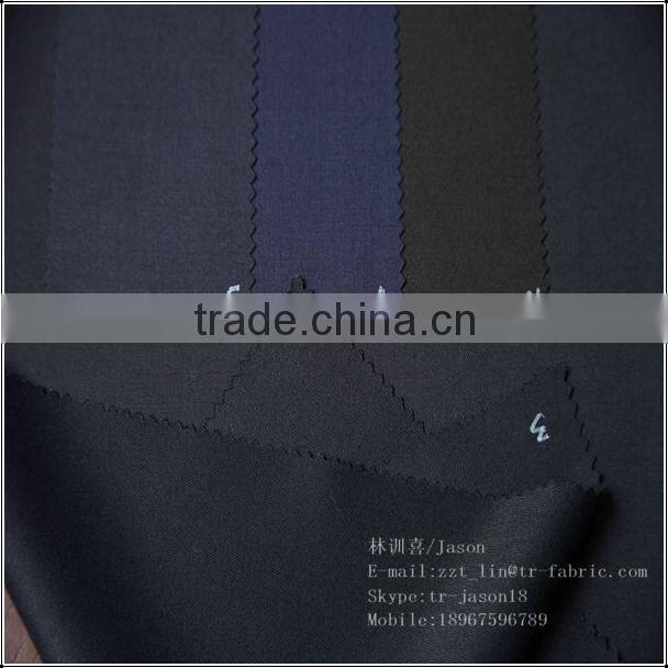 polyester viscose garment fabric for mens business wear