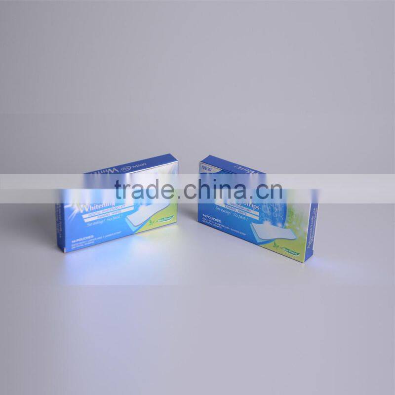 28 professional home teeth whitening strips double elastic gel
