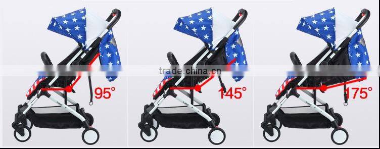 hot sale aluminium stroller folding light weight