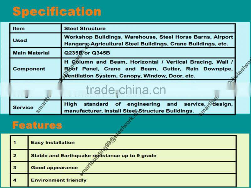 Design Manufacture Steel Structure Mental Shed Sale