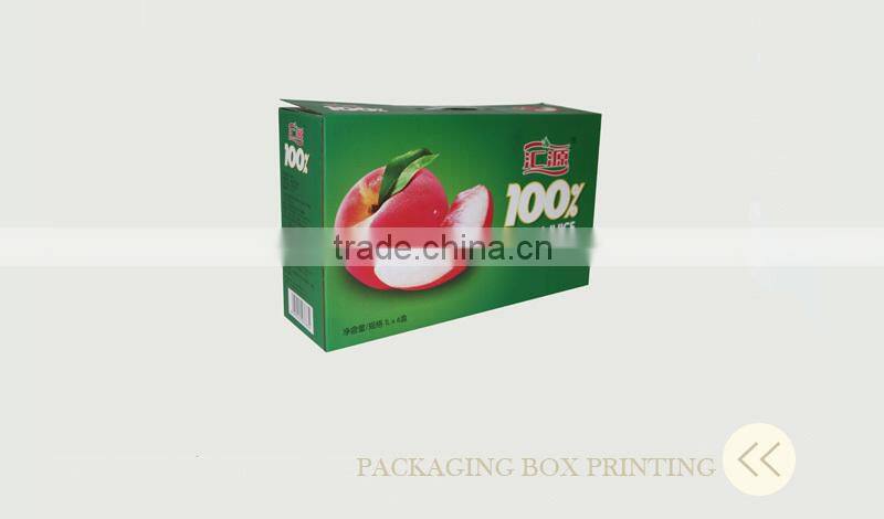 Wholesale custom color paper packaging box printing