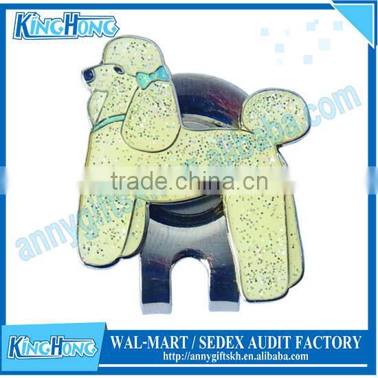 Wholesale crystal ball marker golf hat clip