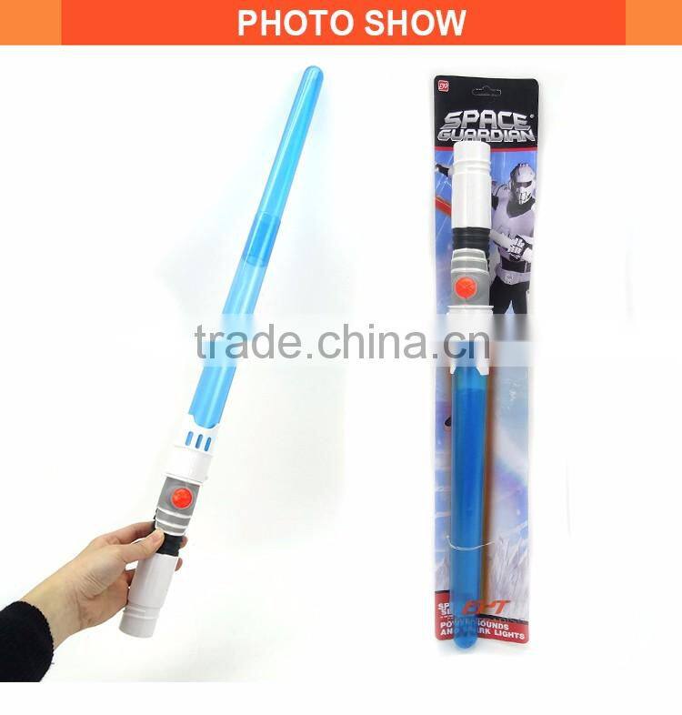 2016 Brand new children plastic toy sword with sound and light