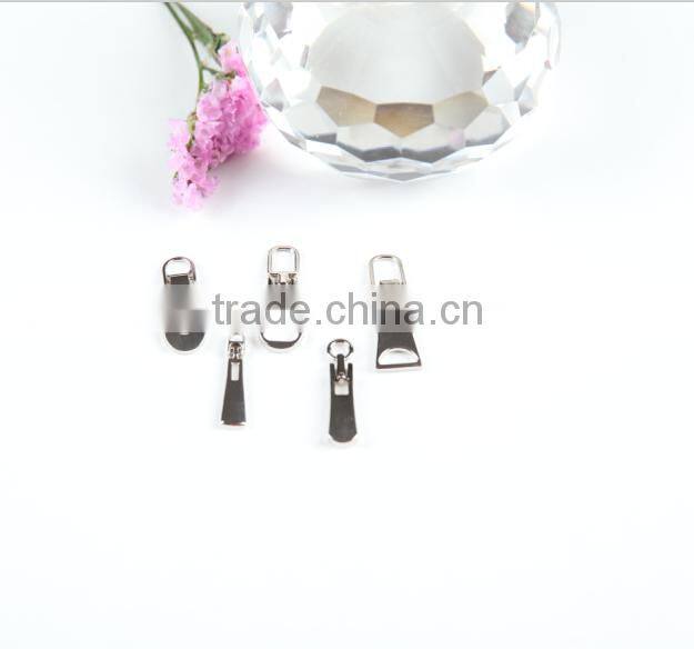 Nickel zinc alloy zipper puller for bags/clothing/backpack