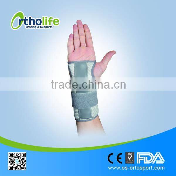 OL-WR063 Medical Orthopedic Wrist Splint Custom Wrist Wraps