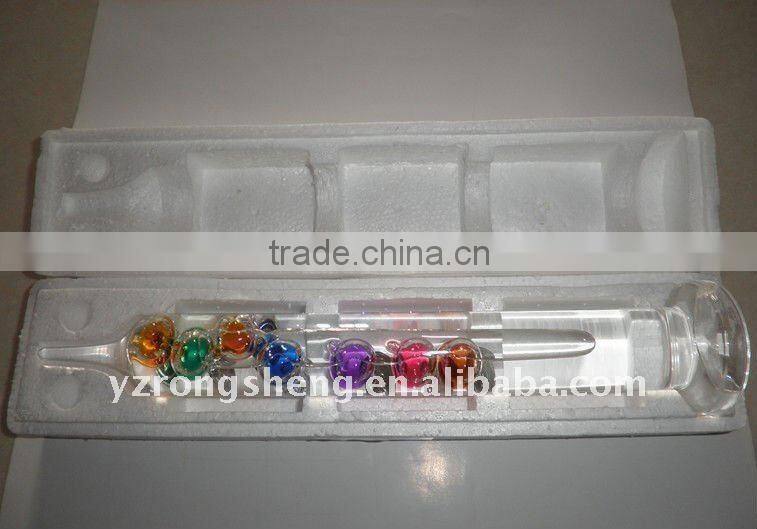 glass weather thermometer for lamp holder