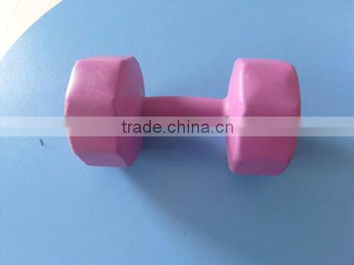 8LB plastic dumbbell