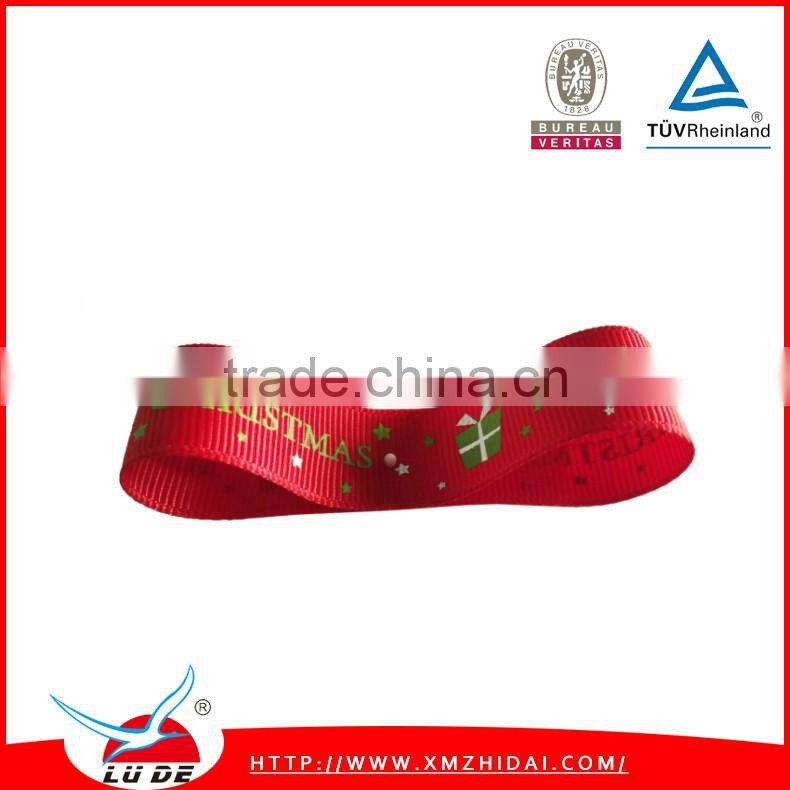 Christmas Grosgrain Print Ribbon Wholesale