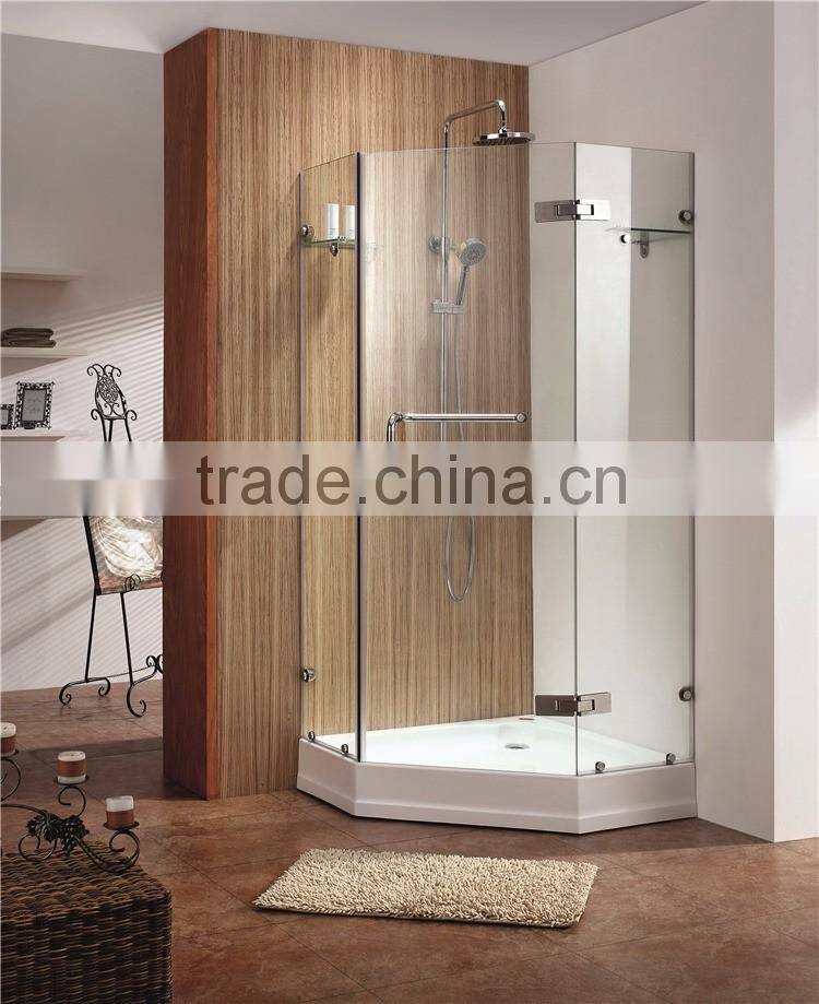 Simple aluminum alloy glass shower room cabinet