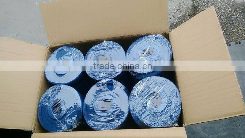 High Density NBR Exercise Yoga Mat with Carry Strap for Gymnastic Fitness