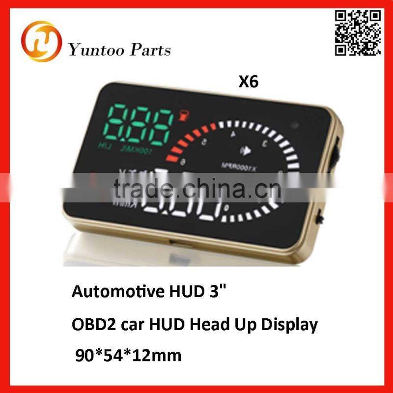 car automobile hud OBD2 car HUD Head Up Display X5