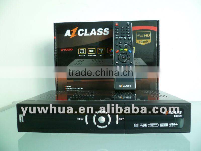 AZCLASS S1000plus best selling dvb tv box full hd iptv box