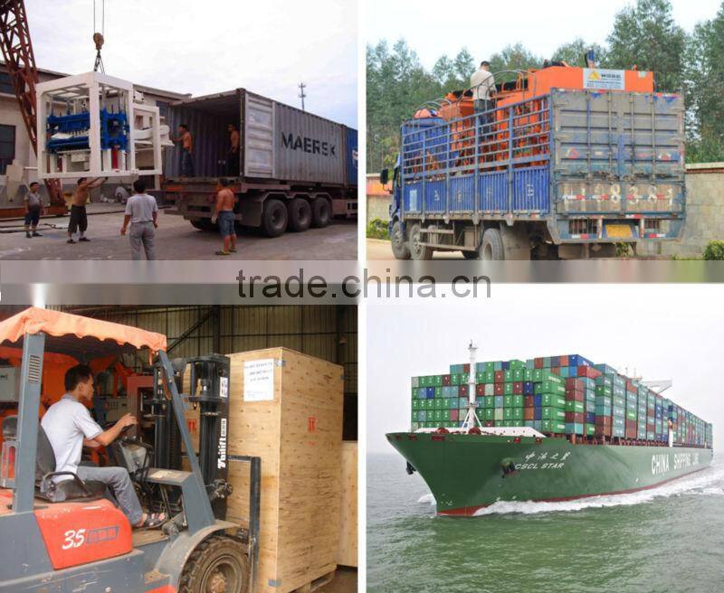 Hot sale! PLC controller,import hydraulic valve. ShentaQTY6-15 automatic fly ash brick making machine in india price