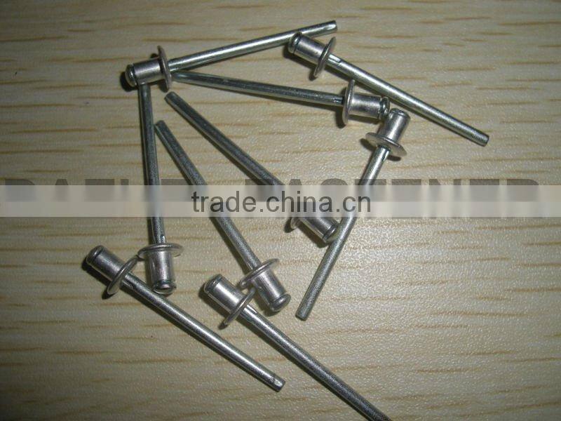 high quality DIN7337 Aluminum steel blind rivet