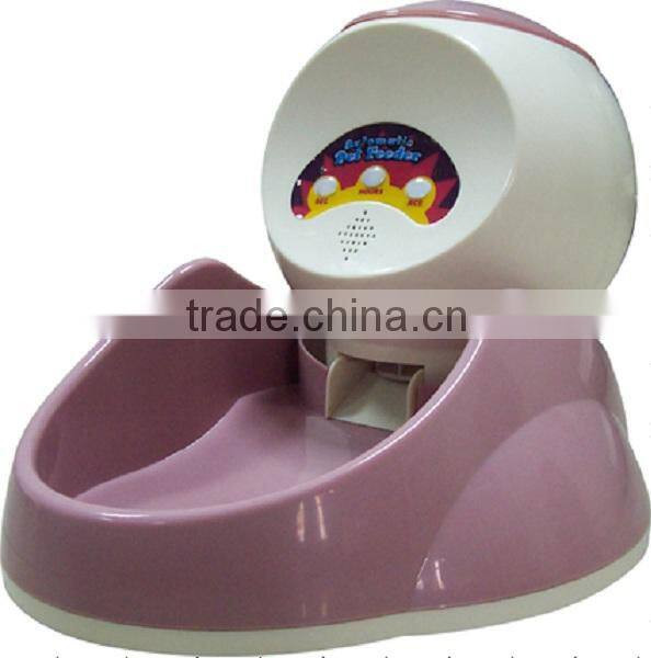 Portion Control Dog Cat Pet Automatic Feeder Dispenser Meal Tray Water Food Bowl