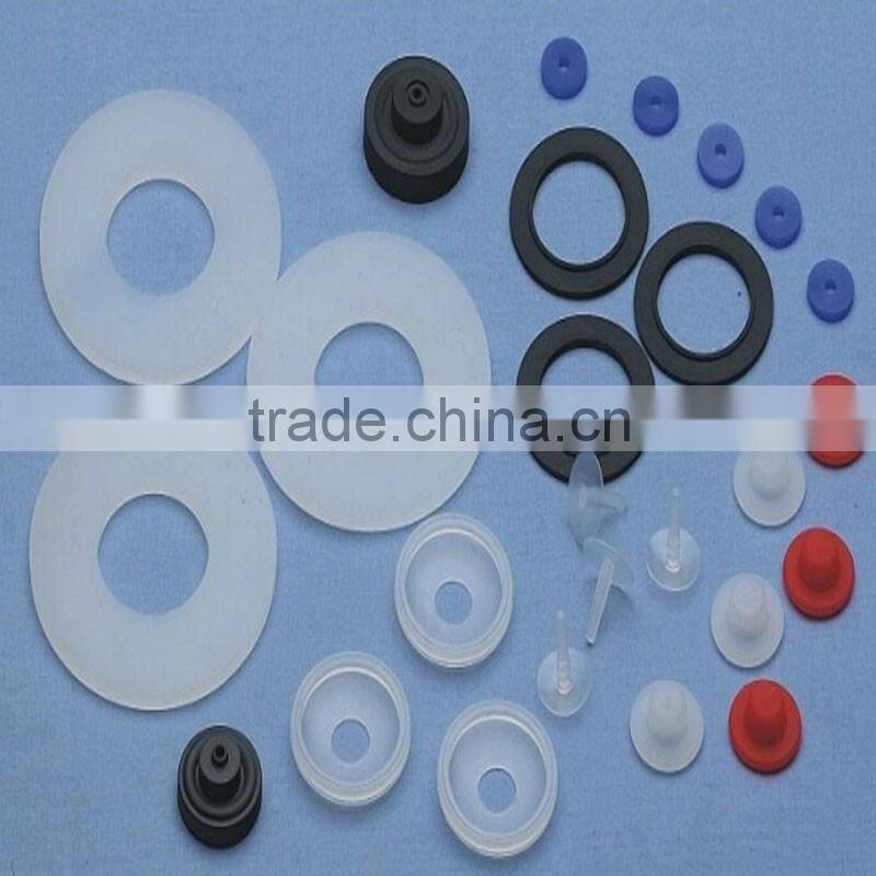 Silicone material duck bill valves