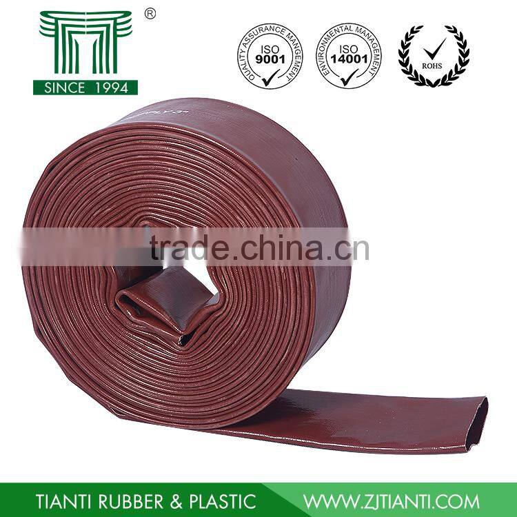 2 Inch New Water Discharge Hose Heavy Duty Agriculture Irrigation PVC Layflat Hose