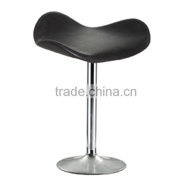 Bar Stool Wood and Leather Bar Chair