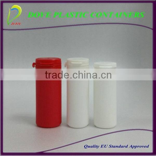 25ml plastic bottle with ring pull cap small pe bottle for candies tear off bottle