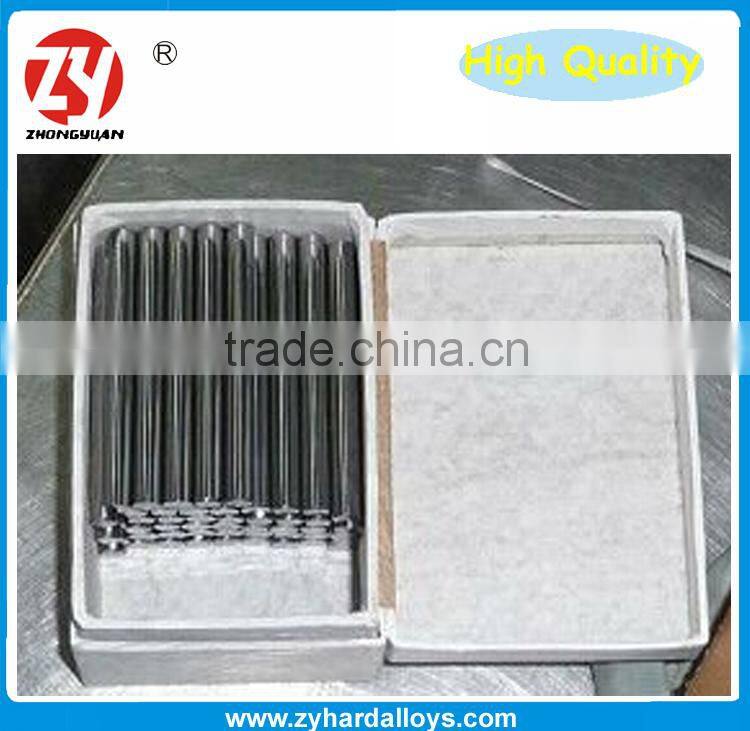 Solid Cemented Carbide Rods with one center hole
