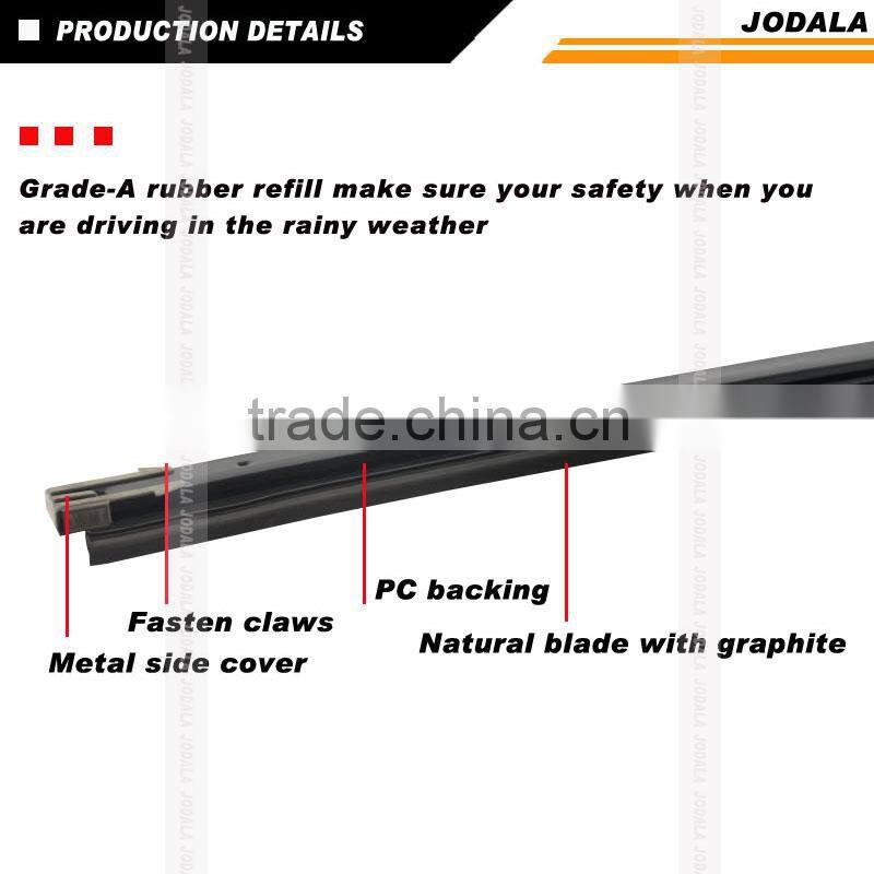 Wiper Blade Rubber Refills, PC Backing