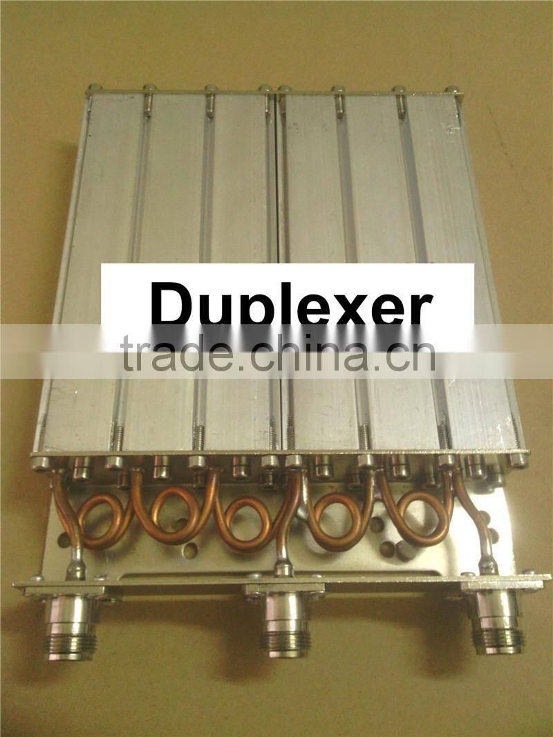 Digital trunk dedicated 6 Cavity UHF 50W Duplexer free turning