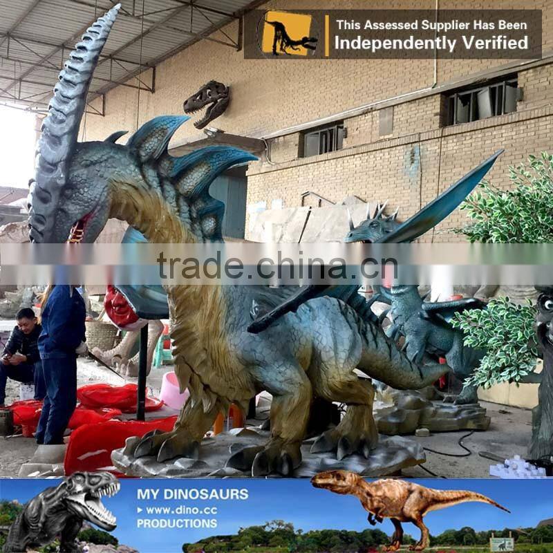 MY Dino-C042 Outdoor playground large dragon models for sale