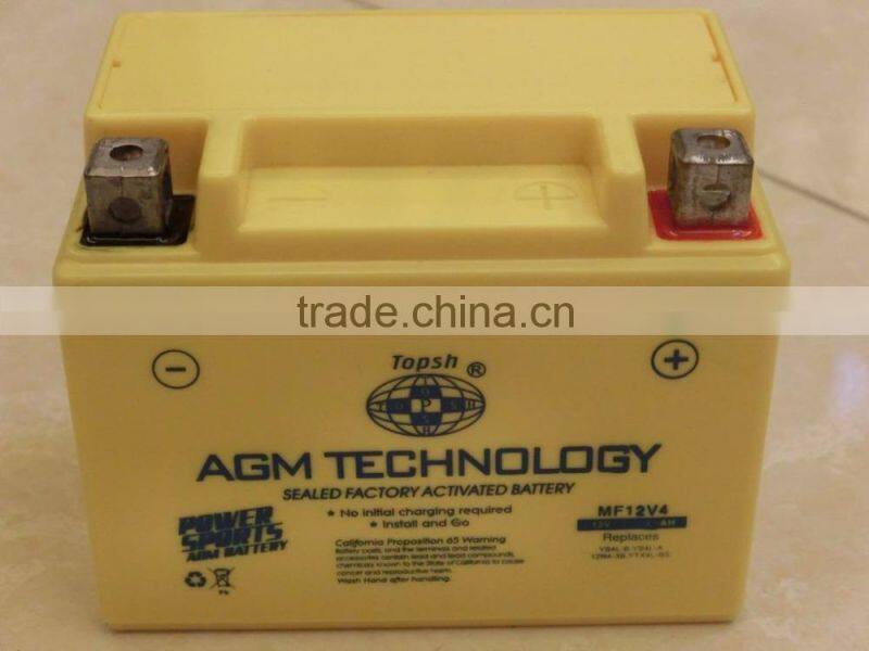 MOTORCYCLE BATTERY(YTX4L-BS 12V4AH)