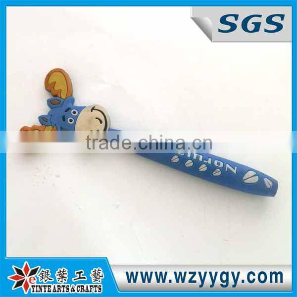 Soft pvc ball point pen