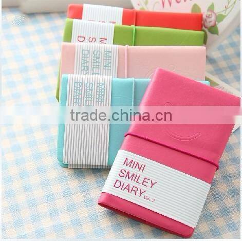 Custom PU Cover Leather Notebooks