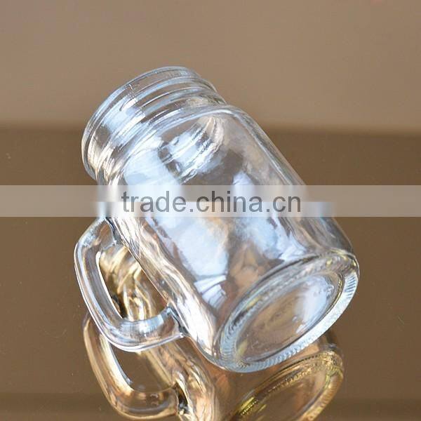 Wholesale mini mason jar glass mug 130ml