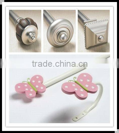 Hongkong Exhibition Curtain Rod Pole Caps,Curtain Finials,Resin Finials,Poly Resin Curtain Finials
