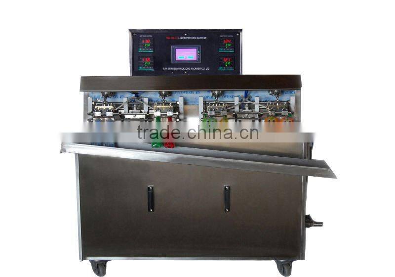Eight nozzles liquid bag filling sealing packaging machine