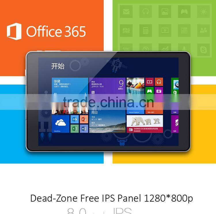 8 inch windows 8 tablet PC with Intel CPU