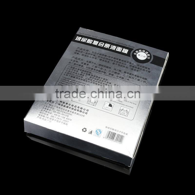 Custom paper printed packaging box for mask packing