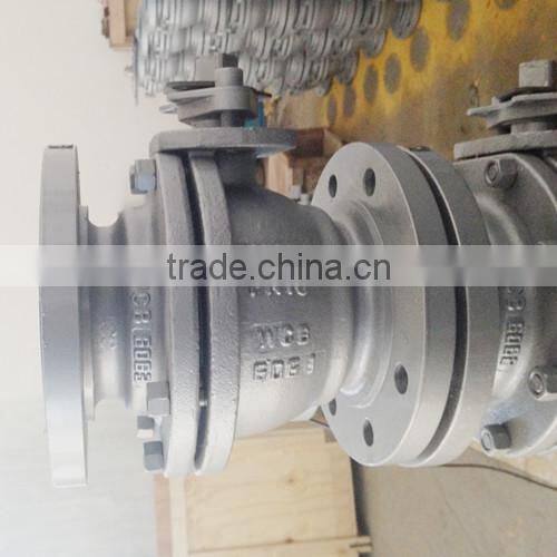 wcb flange ball valve class 150