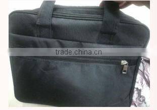 Wholesale cheap polyester zippered promotional conference document bag