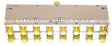VHF 2-250MHz 10W SMA 8-way Micro-strip RF Power Splitter