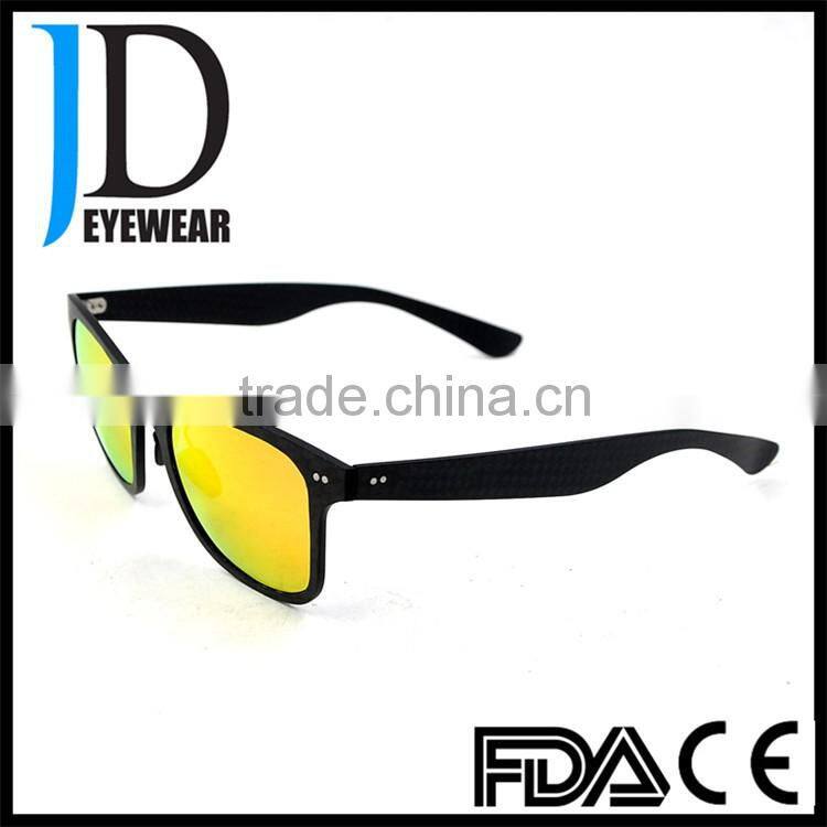Customized shenzhen manufacturer produced cat 3 UV400 carbon fiber sunglasses