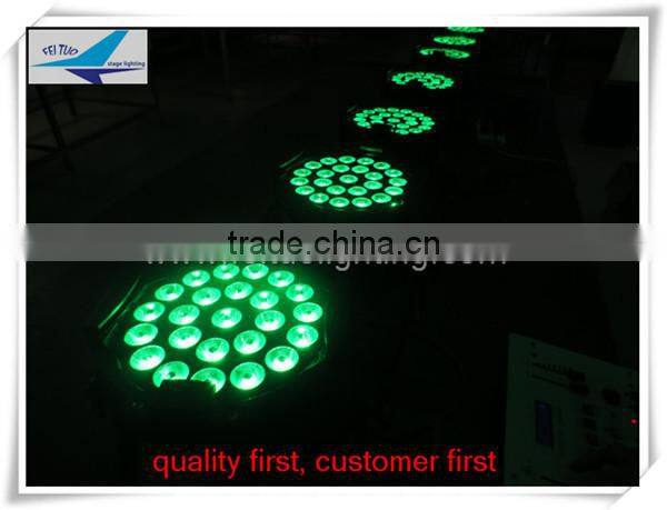 24x15w RGBWA 5 in 1 led par can with barn door