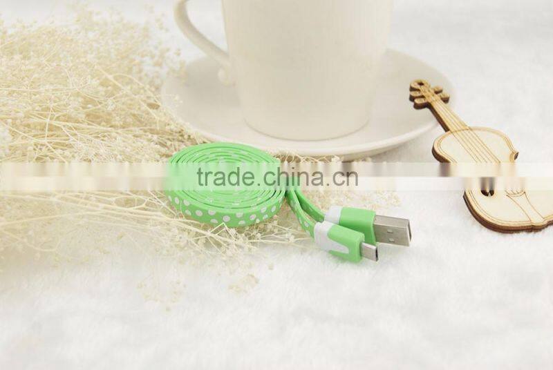 Usb cable for charging Printing USB Cable for V8 for micro usb data wire