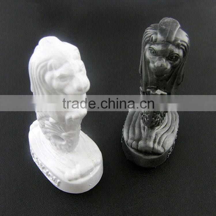 3D lion shape metal decoration, for home or office decoration, die casting metal decoration